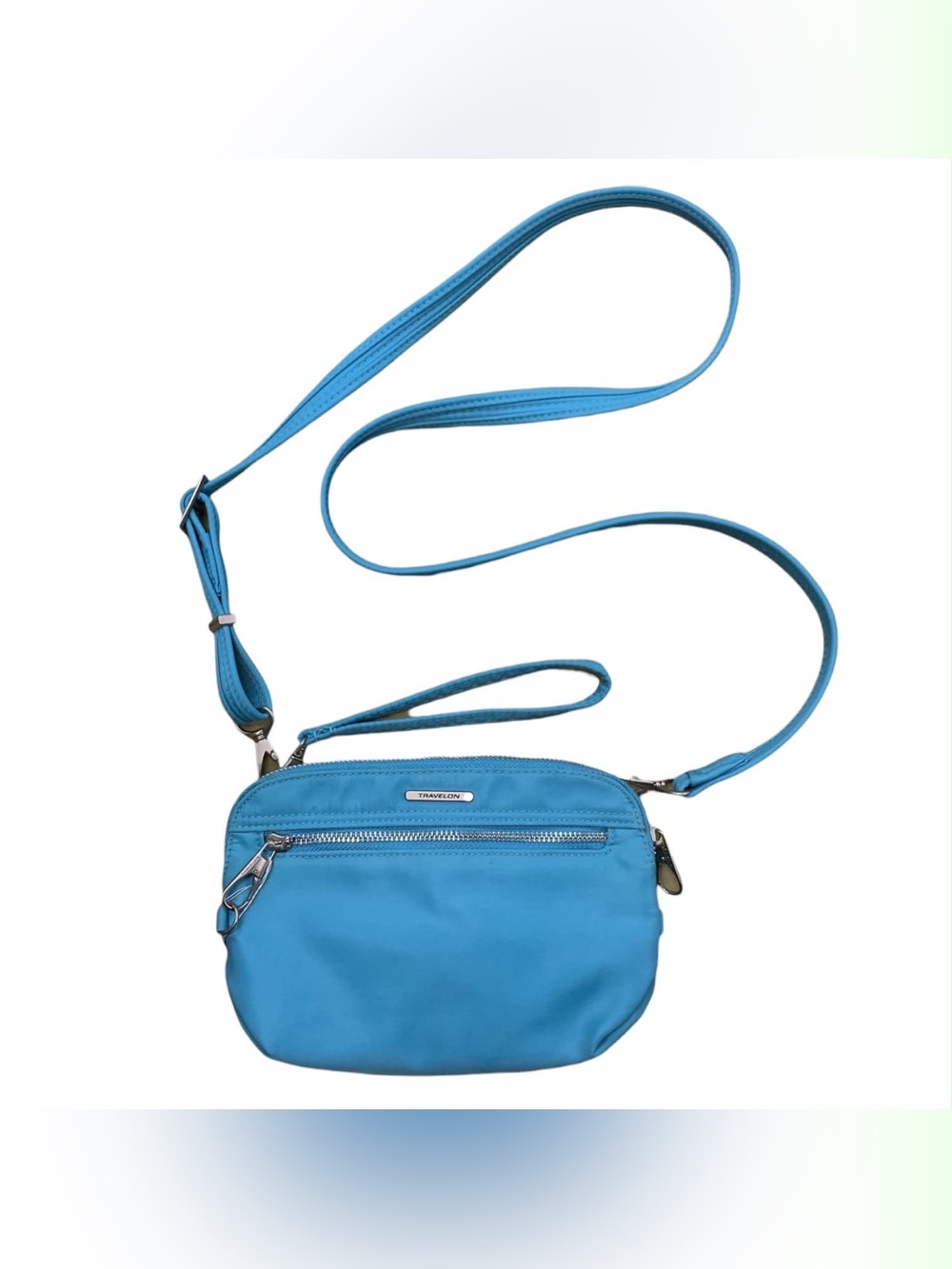 Travelon Bright Blue Crossbody Bag